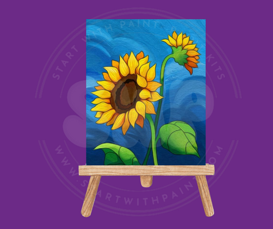 Sunflowers Paint Kit